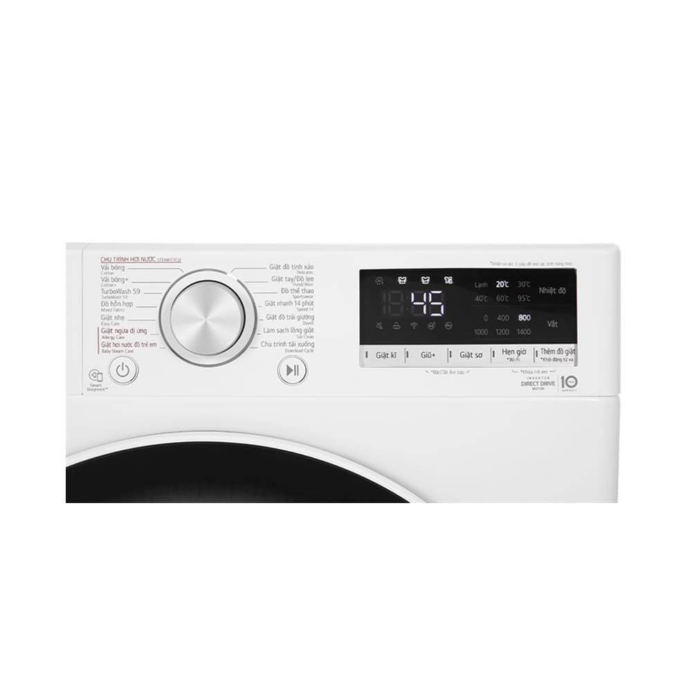 Máy giặt LG AI DD Inverter 10 kg FV1410S4W1